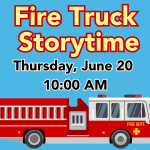 Story Time with Fire Chief (and Truck!)