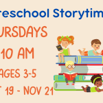 Preschool Storytime