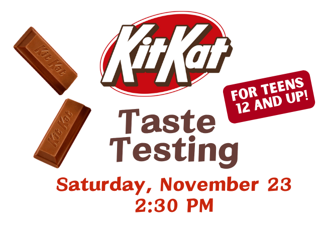 Kit Kat Tasting