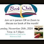 Adult Book Club - November