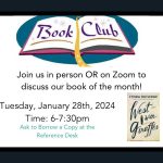 Adult Book Club: January