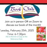 Adult Book Club: February